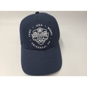 2010 Vancouver Olympics NBC K-Products Strapback Adjustable (Fits Small) Hat Cap